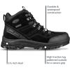 Skechers Men’s Relment- Pelmo Hiking Boots(Black)