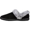 Skechers Women’s Cozy Campfire-Fresh Toast Slipper(Black)