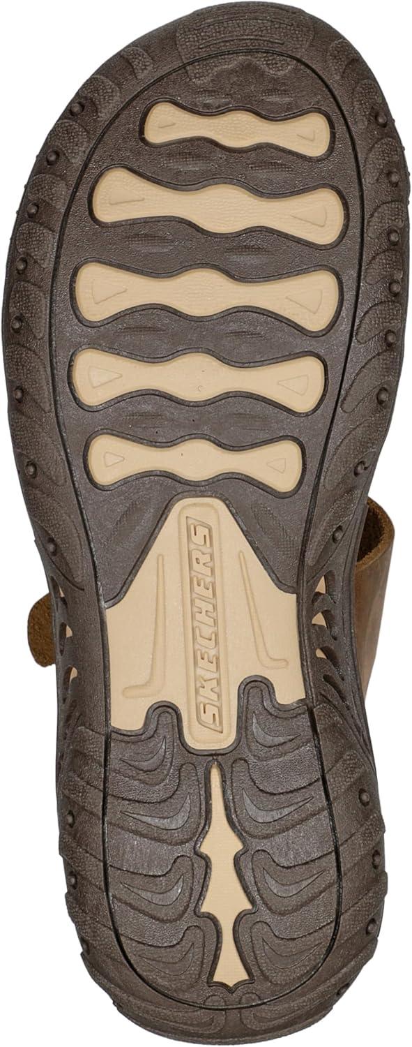 imageSkechers womens Reggaecarribean Double Buckle Toe Thong SlideDesert Crazyhorse