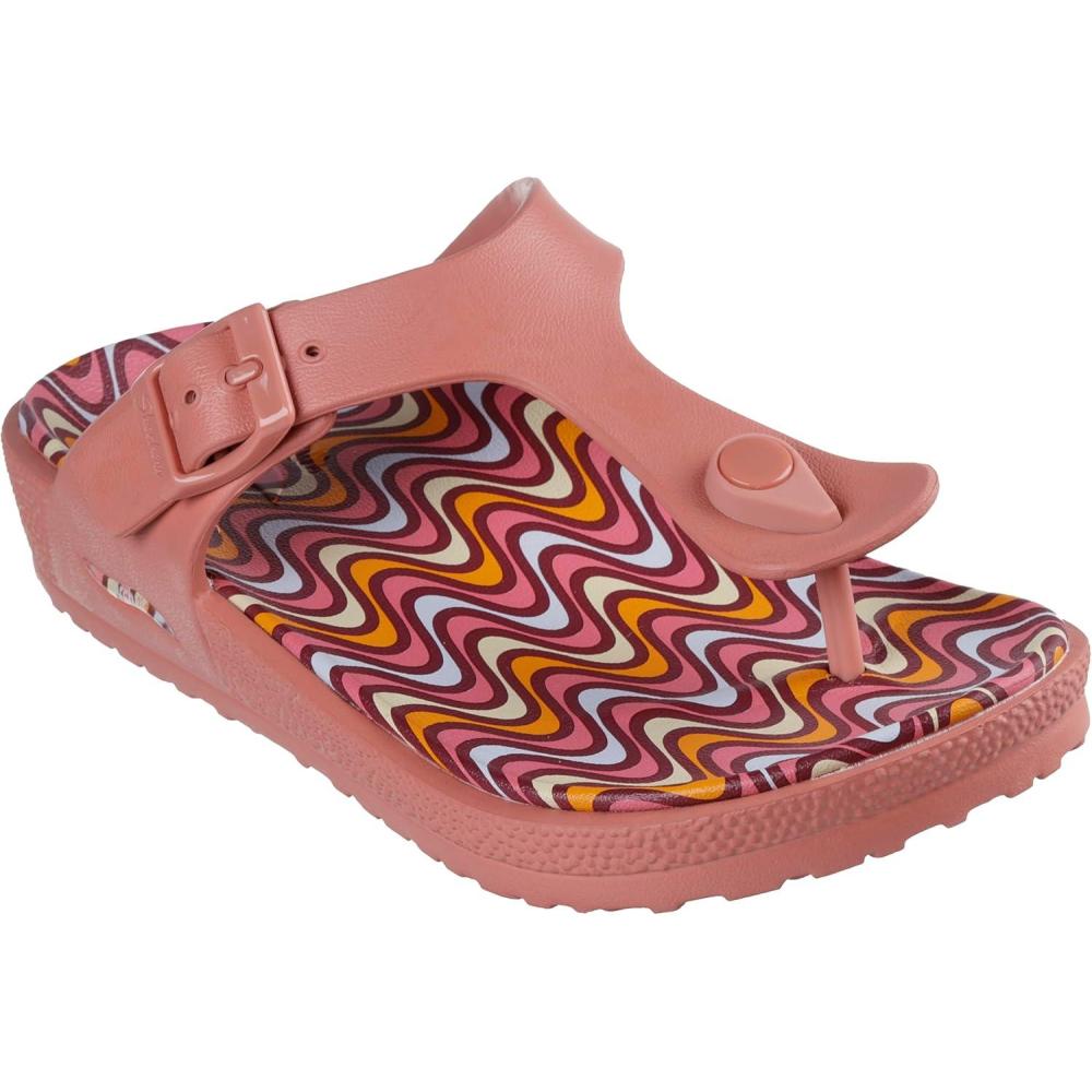 imageSkechers Womens TStrap SandalCoral