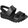 Skechers Women’s Foamies Footsteps-Breezy Feels Sandal(Black)