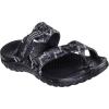 Skechers Women’s Toe-Loop Sandal(Black/Grey)