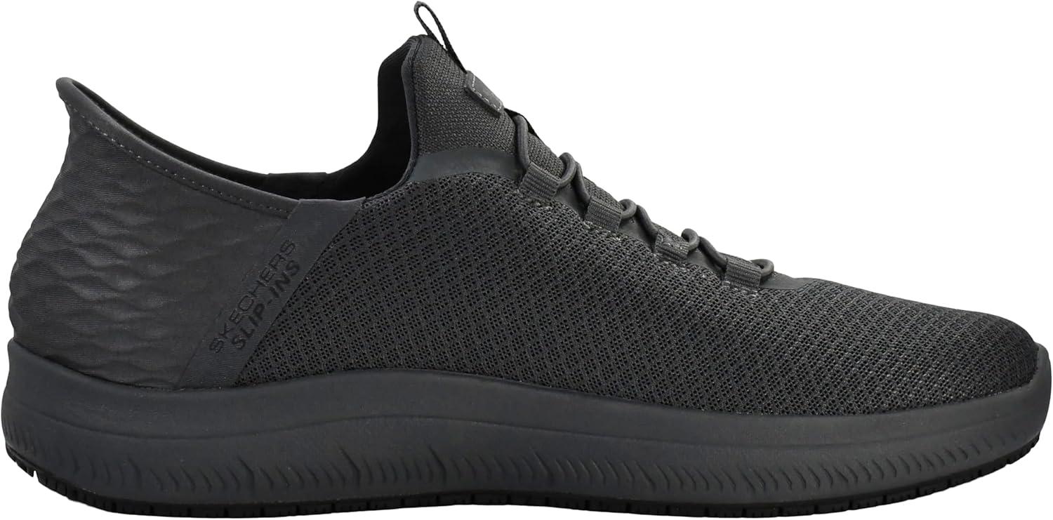 imageSkechers Mens Summits Colsin Sr Hands Free Slip InsCharcoalBlack