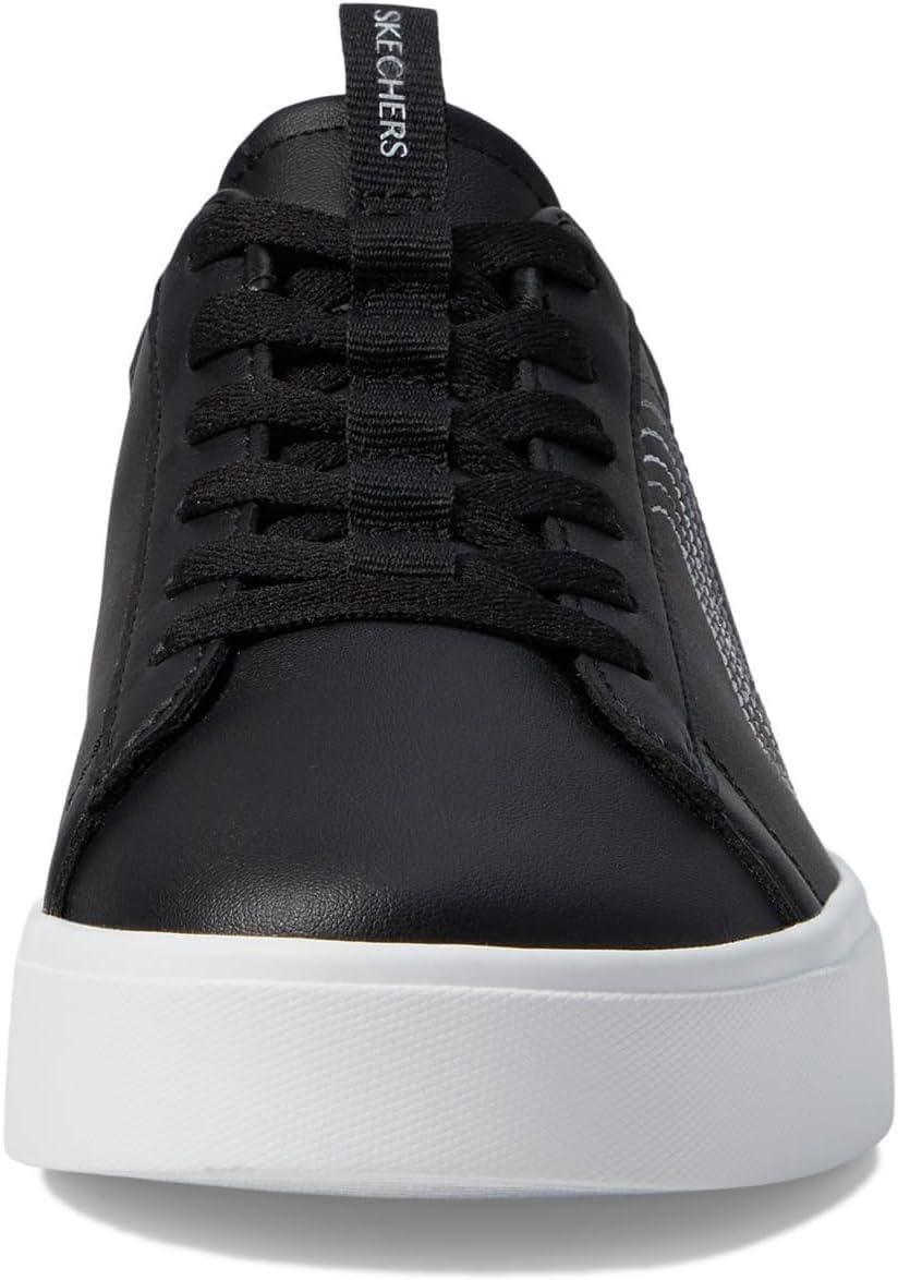 imageSkechers Womens Eden LxRoyal Stride Hands Free SlipinsBlackWhite