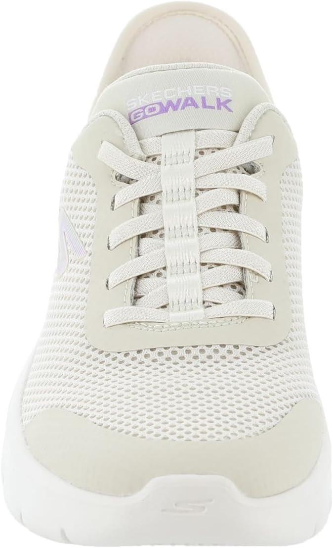 imageSkechers Womens Go Walk Flex Hands Free SlipinsGrand Entry SneakerOffwhite