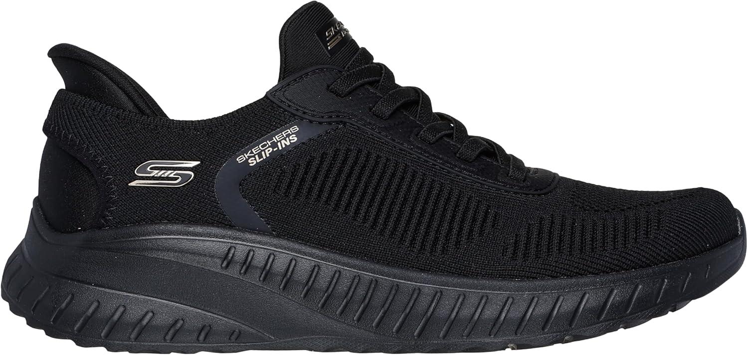 imageSkechers Womens Hands Free Slipins Bobs Squad ChaosCurrent MuseBlackBlack