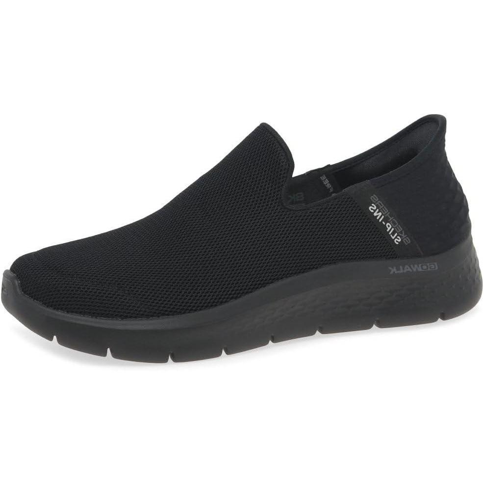 imageSkechers Mens Gowalk Flex Hands Free Slipins Athletic Slipon Casual Walking ShoesSneakerBlackBlack