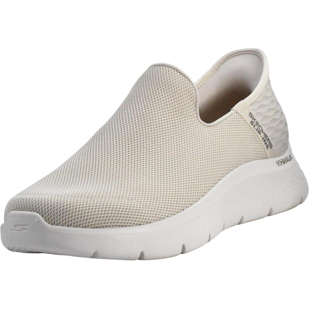 imageSkechers Mens Gowalk Flex Hands Free Slipins Athletic Slipon Casual Walking ShoesSneakerNatural