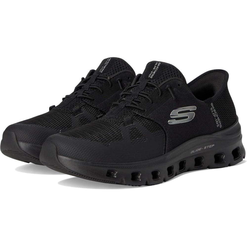 imageSkechers Mens SlipResistant GlideStep Pro Slipins Work SneakersBlack