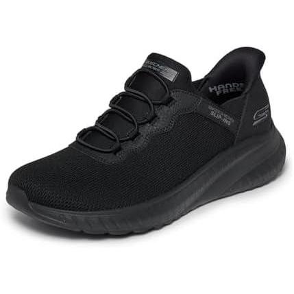 imageSkechers Womens Hands Free Slipins Bobs Squad Chaos in ColorSneakerBlackBlack