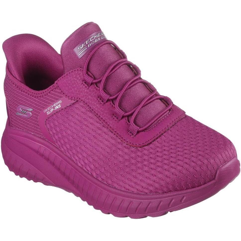 imageSkechers Womens Hands Free Slipins Bobs Squad Chaos  in ColorSneakerFus