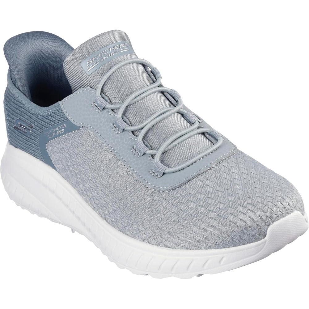 imageSkechers Womens Hands Free Slipins Bobs Squad Chaos  in ColorSneakerSage