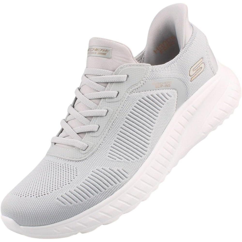 imageSkechers Womens Hands Free Slipins Bobs Squad ChaosCurrent MuseIce