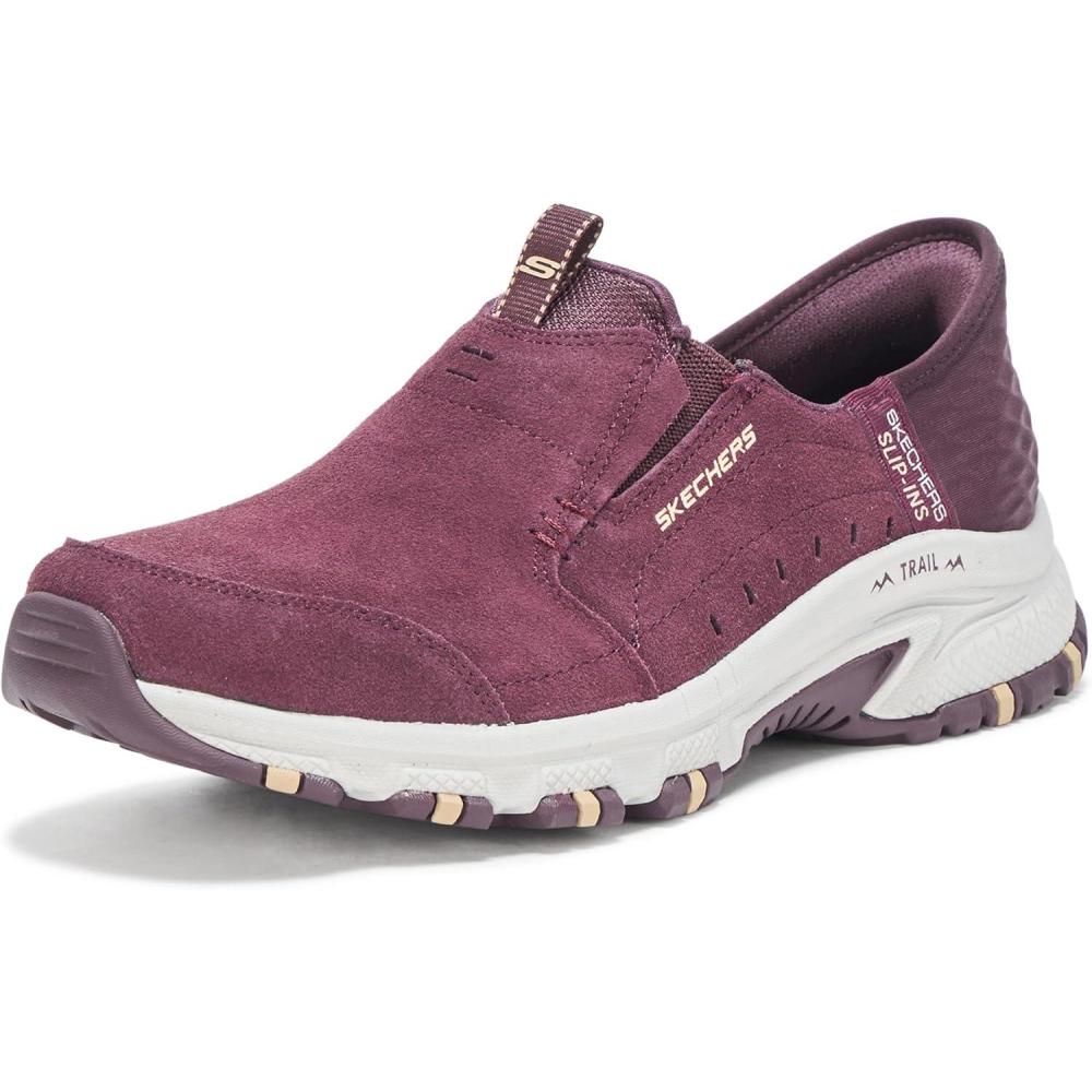 imageSkechers Womens Hillcrest  Sunapee Hands Free SlipinsBurgundy