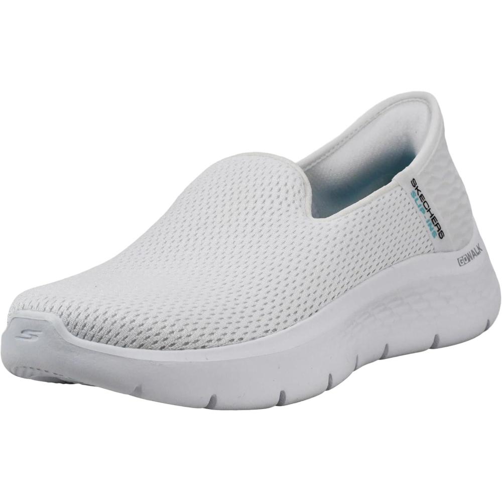 imageSkechers Womens Womens Hands Free Slipins Go Walk FlexrelishSneakerWhite
