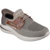 Skechers Mens Delson 3.0 – Roth 210606(Taupe/Brown)
