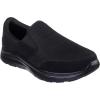 Skechers Men’s Flex Advantage Slip Resistant Sr Mcallen Slip on(Black)