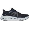 Skechers Mens Max Cushioning Glide Step Aberdeen Hands Free Slip-ins(Black/Grey)