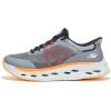 Skechers Mens Max Cushioning Glide Step Aberdeen Hands Free Slip-ins(Gray/Multi)