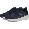 Skechers Mens Max Cushioning Slip-ins – Athletic Workout Running Walking Shoes with Memory Foam(Navy)