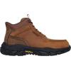Skechers Men’s Moc Hands Free Slip Ins Santoro Leather Nano Safety Toe Industrial Boot(Brown)