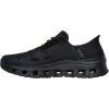 Skechers Mens Slip-Resistant Glide-Step Pro Slip-ins Work Sneakers(Black)