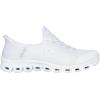Skechers Womens Glide-Step – Pursuit Hands Free Slip-ins(Wsl=white/Silver)