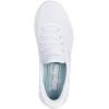 Skechers Womens Glide-Step – Pursuit Hands Free Slip-ins(Wsl=white/Silver)