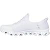Skechers Womens Glide-Step – Pursuit Hands Free Slip-ins(Wsl=white/Silver)
