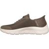 Skechers Womens Go Walk Flex Hands Free Slip-ins-Grand Entry Sneaker(Brown)