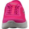 Skechers Womens Go Walk Flex Hands Free Slip-ins-Grand Entry Sneaker(Hot Pink)