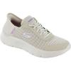 Skechers Womens Go Walk Flex Hands Free Slip-ins-Grand Entry Sneaker(Off-white)