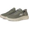 Skechers Womens Go Walk Flex Hands Free Slip-ins-Grand Entry Sneaker(Olive)