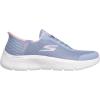 Skechers Womens Go Walk Flex Hands Free Slip-ins-Grand Entry Sneaker(Periwinkle)