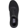 Skechers Womens Hands Free Slip-ins Bobs Squad Chaos-Current Muse(Black/Black)