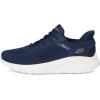 Skechers Womens Hands Free Slip-ins Bobs Squad Chaos-Current Muse(Navy)