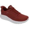 Skechers Womens Hands Free Slip-ins Bobs Squad Chaos-Current Muse(Red)