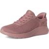 Skechers Womens Hands Free Slip-ins Bobs Squad Chaos-Current Muse(Rose)