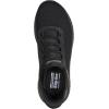 Skechers Women’s Hands Free Slip-ins Bobs Squad Chaos-Daily Inspiration Sneaker(Black/Black)