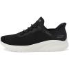 Skechers Women’s Hands Free Slip-ins Bobs Squad Chaos-Daily Inspiration Sneaker(Blk Black)