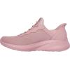 Skechers Women’s Hands Free Slip-ins Bobs Squad Chaos-Daily Inspiration Sneaker(Rose)