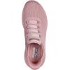 Skechers Women’s Hands Free Slip-ins Bobs Squad Chaos-Daily Inspiration Sneaker(Rose)