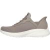 Skechers Women’s Hands Free Slip-ins Bobs Squad Chaos-Daily Inspiration Sneaker(Taupe)