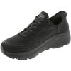 Skechers Womens Max Cushioning Elite Sr Eltra Hands Free Slip-ins(Black)