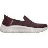 Skechers Womens Women’s Hands Free Slip-ins Go Walk Flex-relishSneaker(Burgundy)