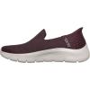 Skechers Womens Women’s Hands Free Slip-ins Go Walk Flex-relishSneaker(Burgundy)
