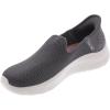 Skechers Womens Women’s Hands Free Slip-ins Go Walk Flex-relishSneaker(Charcoal)