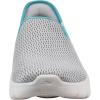 Skechers Womens Women’s Hands Free Slip-ins Go Walk Flex-relishSneaker(Grey/Light Blue)