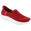 Skechers Womens Women’s Hands Free Slip-ins Go Walk Flex-relishSneaker(Red-white)