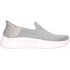 Skechers Womens Women’s Hands Free Slip-ins Go Walk Flex-relishSneaker(Taupe/Blue)